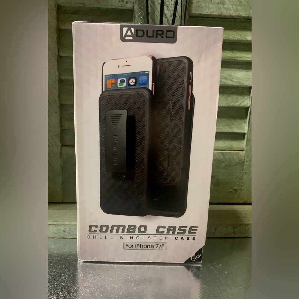 🛑Free in your bundle 🛑💎COMBO CASE SHELL & HOLSTER CASE💎For iPhone 7/8💎#AC78
